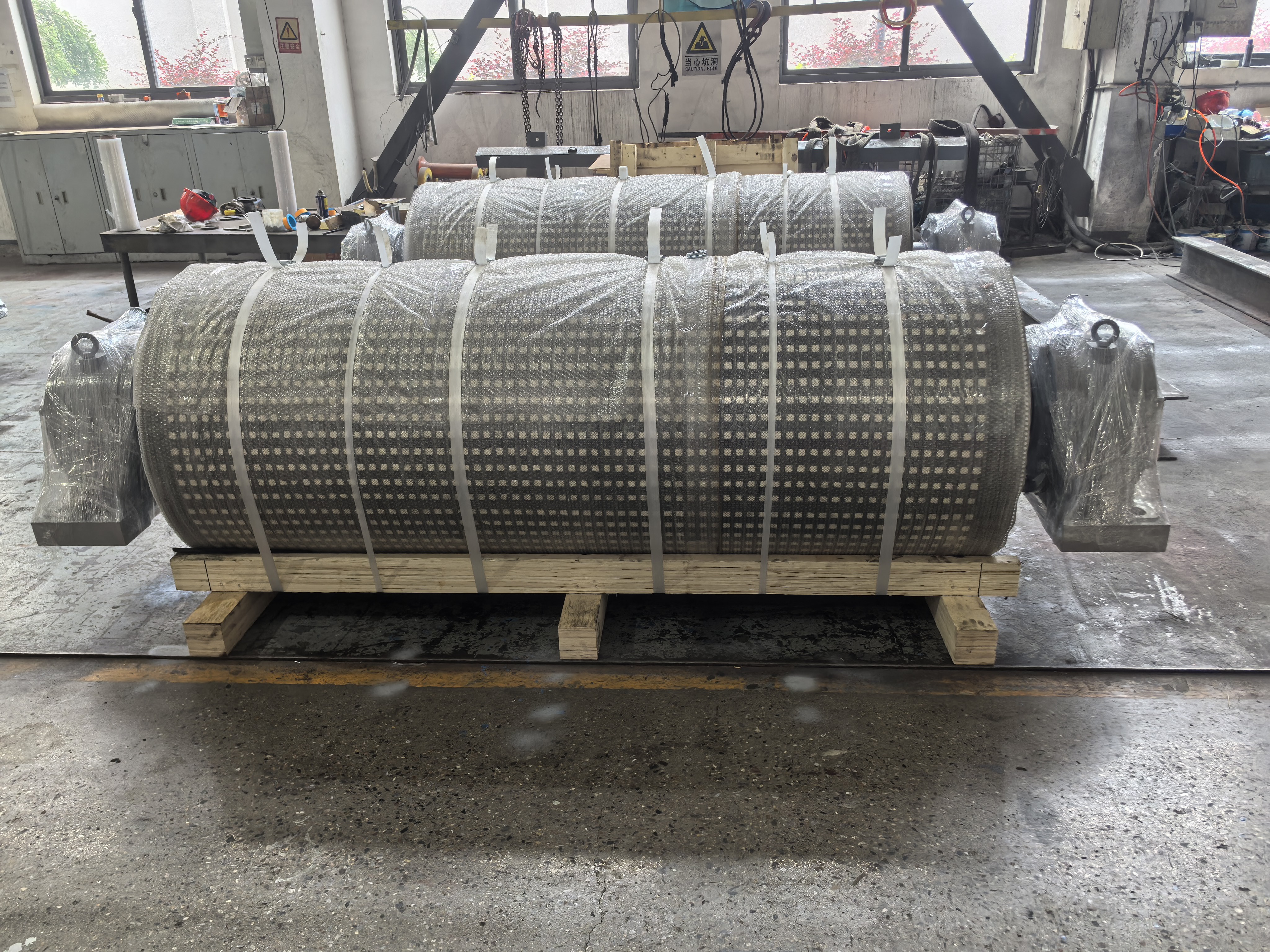 Pulley Lagged Ceramic
