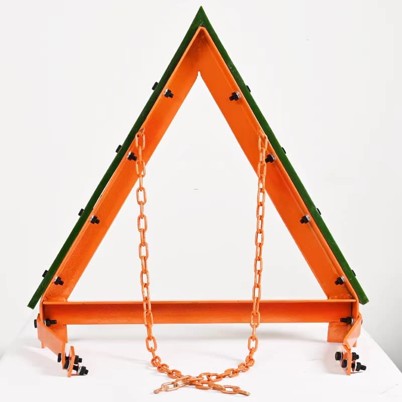 V-Plow Belt Cleaner airson siostam giùlain